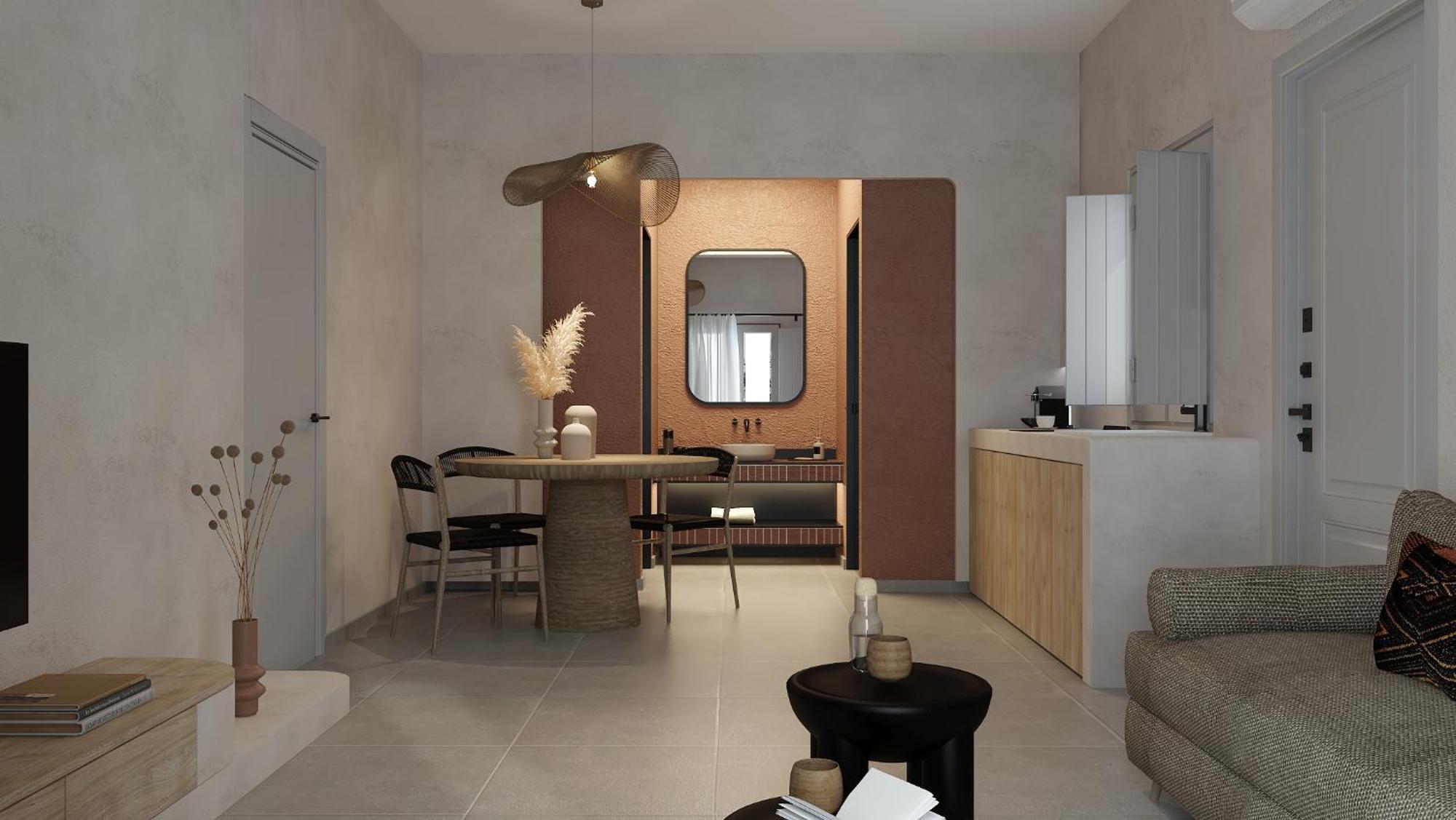 Santorini Family Apartments Kamári Exteriör bild